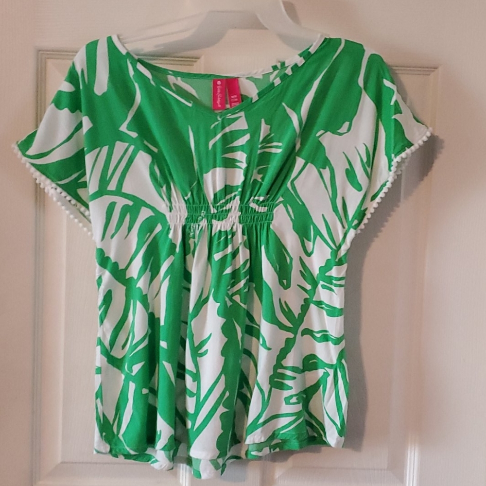 Lilly Pulitzer Girls shirt - Picture 1 of 6